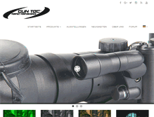 Tablet Screenshot of gun-tec.com